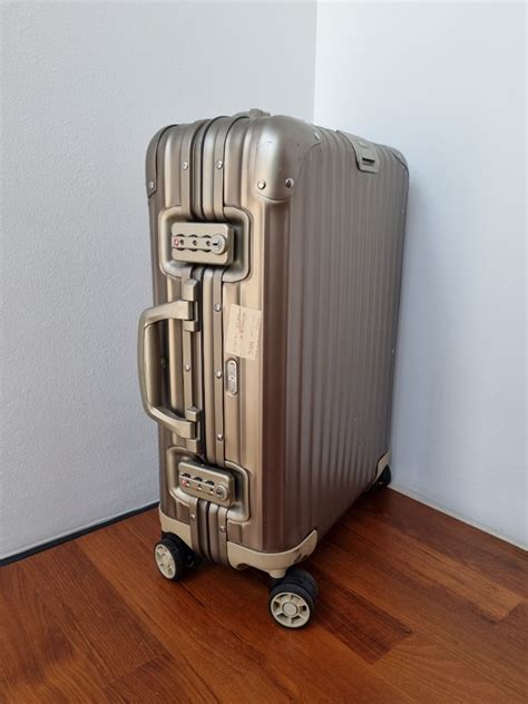 rimowa discontinued luggage.